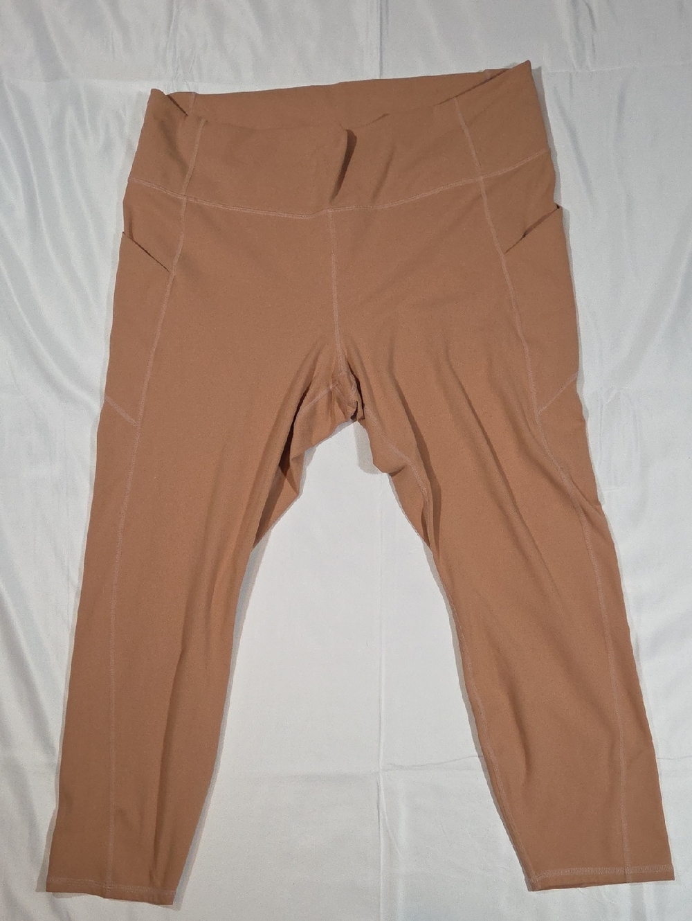 PureLuxe By Fabletics Size 3x Nude Color Womens Leggings Capris